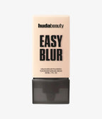Huda Beauty Easy Blur foundation bottle on a white background