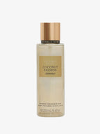 Victoria's Secret Coconut Passion shimmer fragrance mist bottle on a white background